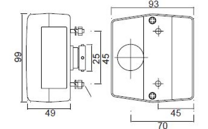 Minipoint - 402442.001 - コンビネーションリアランプ