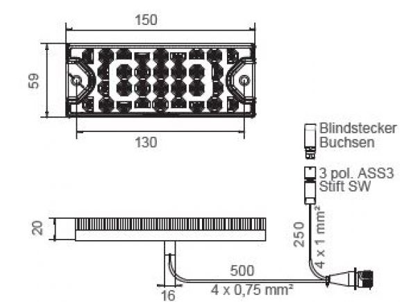 MiniLED 2 12V/24V - 420637.001 - テールライト
