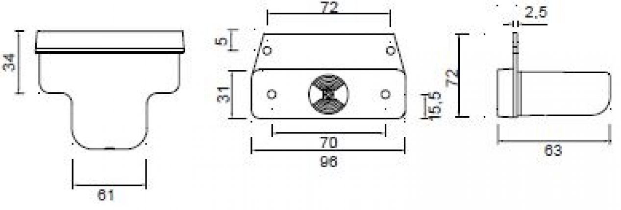 サイドポイント - 402567.001 - サイドマーカーライト