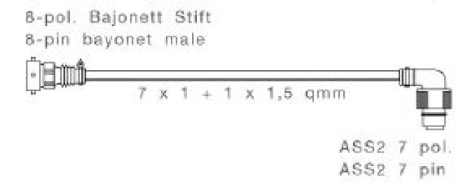 左8極アダプター - 408833.001 - 接続エレメント