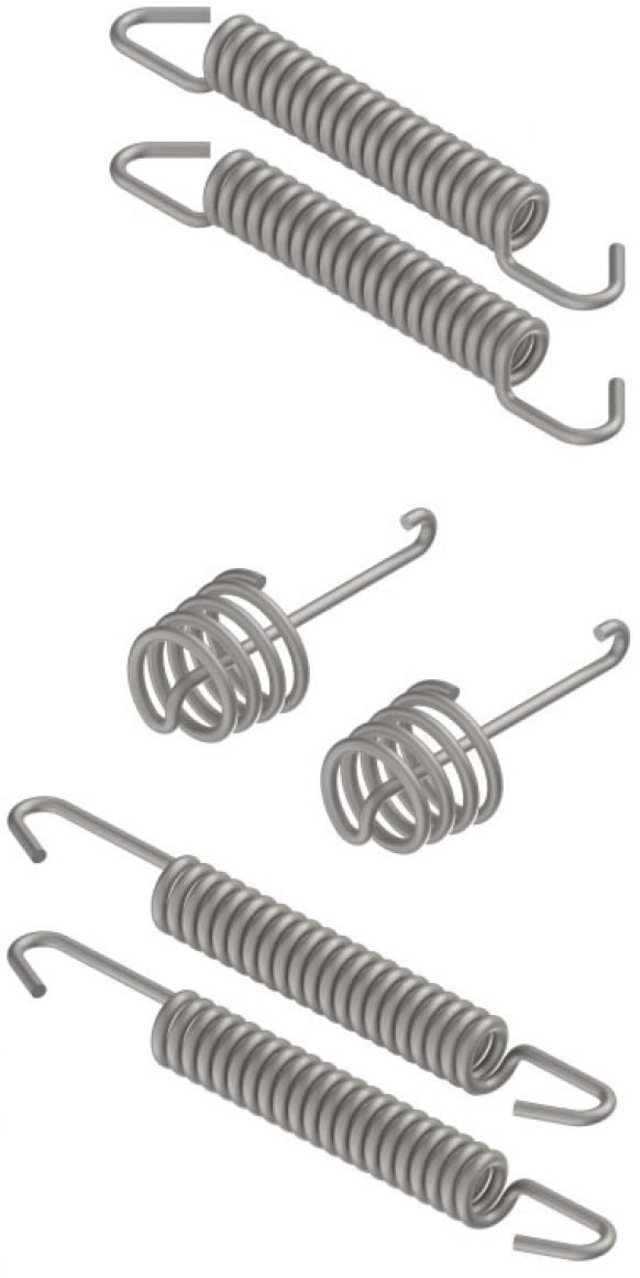 スプリングセット - 421505.001 - ブレーキシューセット