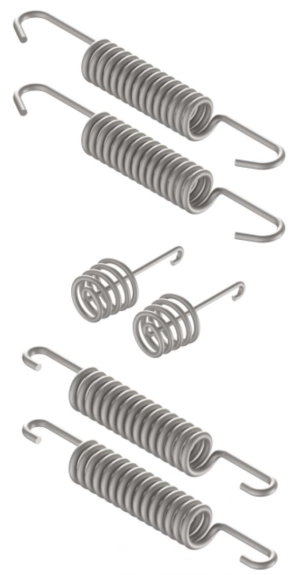 スプリングセット - 400725.001 - ブレーキシューセット