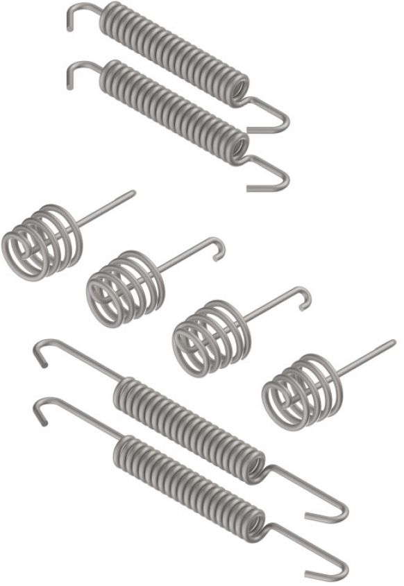 スプリングセット - 405979.001 - ブレーキシューセット