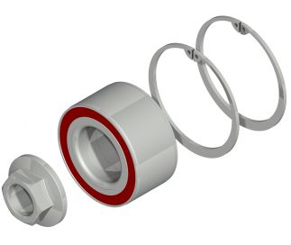 アンギュラコンタクトボールベアリング Ø72mm - 47306V - ベアリング