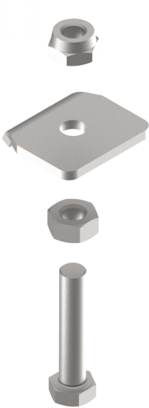 ショックアブソーバ用ボルトセット - 208220.001 - ショックアブソーバ