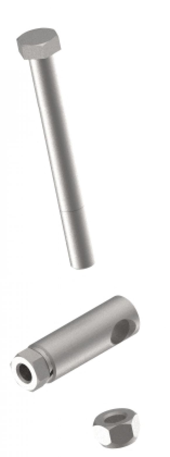 ショックアブソーバ用ボルトセット - 208365.001 - ショックアブソーバ