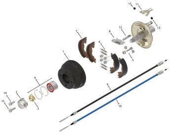16-1369/1 - ホイールブレーキ