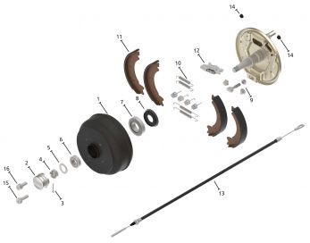 20-965/1 - ホイールブレーキ