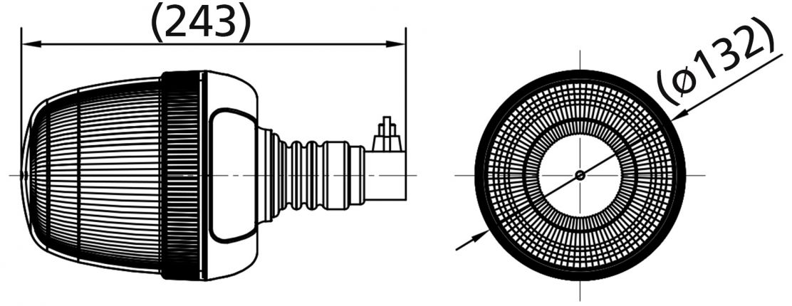 Rotating beacon high - 421457.001 - Rotating beacon