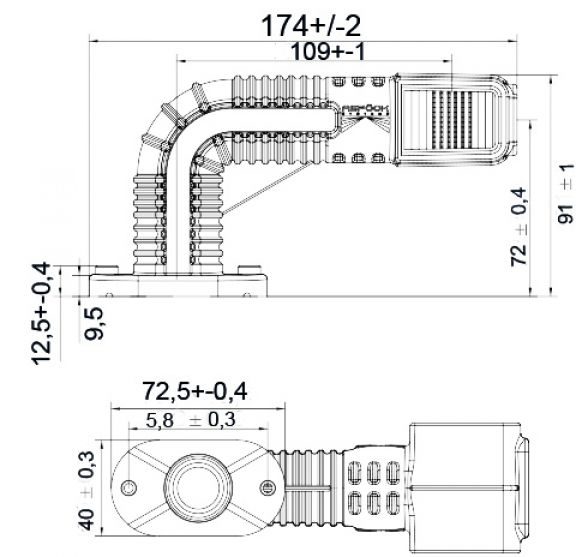 Superpoint 4 LED 12/24V - 421944.001 - クリアランスライト