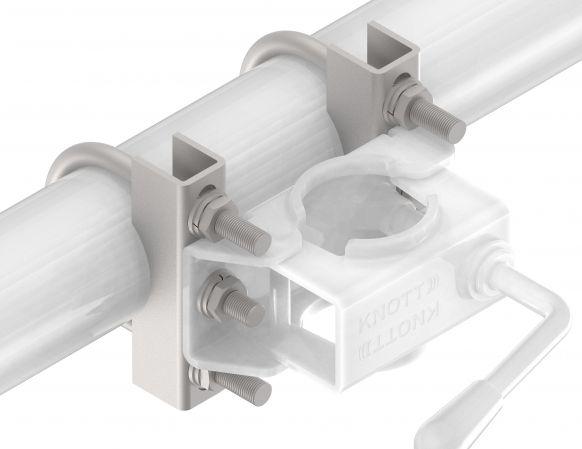 サポートホイールホルダーの取り付け - 406564.001 - サポートホイールホルダー