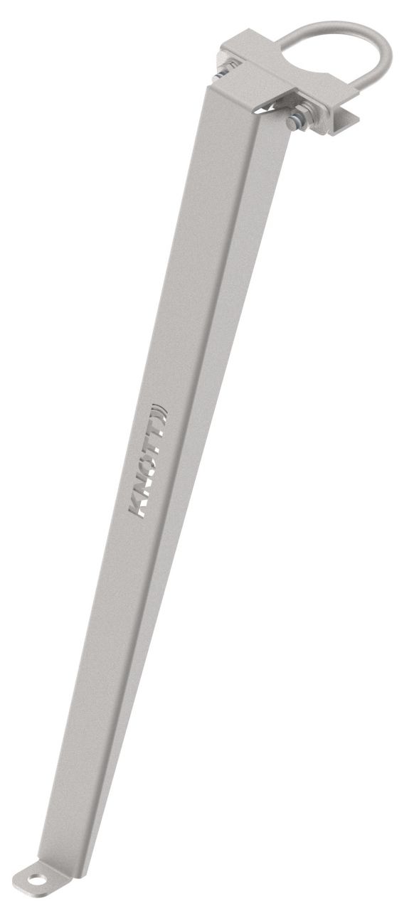 サポートホイールストラット取付角107° - 209717.001 - サポートホイールホルダー