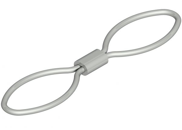 1500kgまでのアンブレーキトレーラー用アレストケーブル - 6B1987.001 - フランジボール