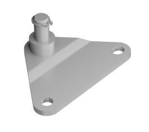 アングルプレート - 415988.001 - ガススプリング固定用素材