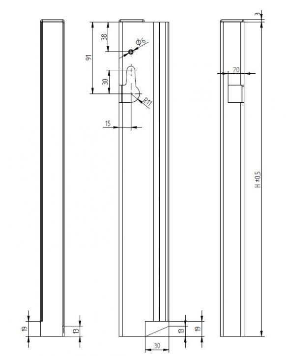 カウンターホルダー - 406043.005 - クロージャ