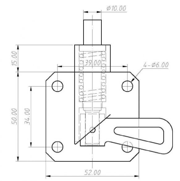ボルトロック - 408972.001 - 錠前