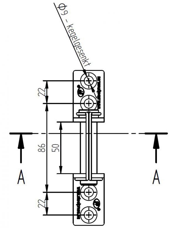 ヒンジピン - 413623.001 - ヒンジ