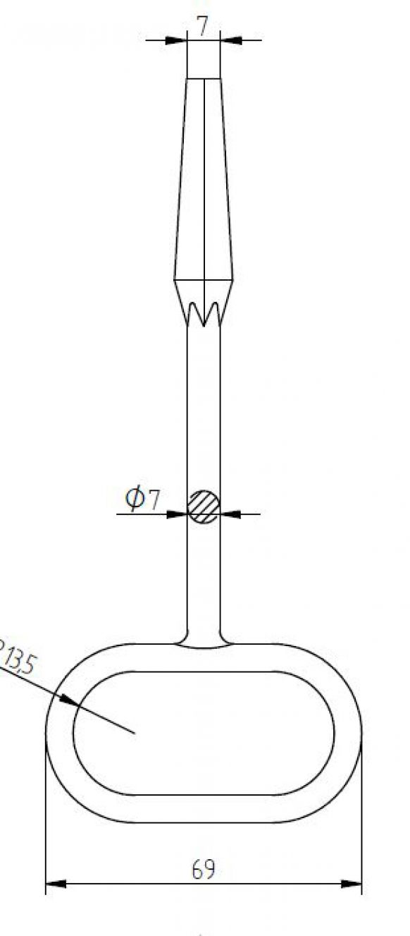 マンドレルキー galv.- 408059.001 - 錠前/アクセサリー