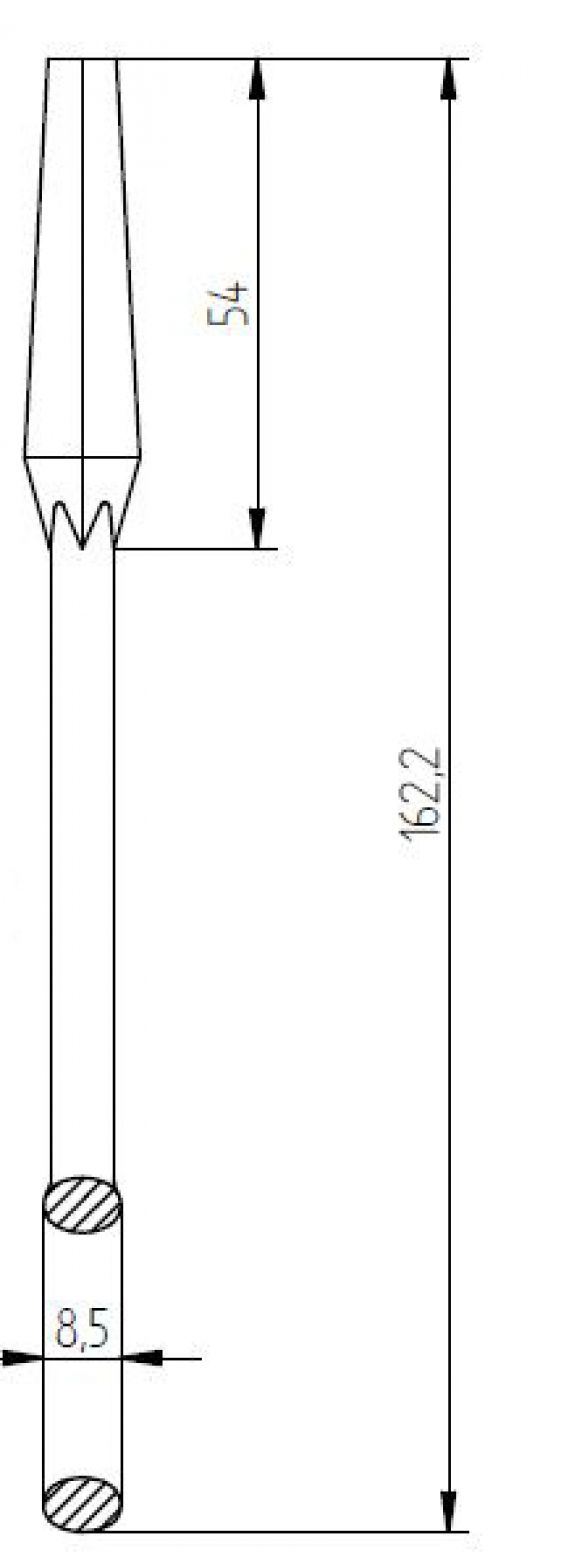 マンドレルキー galv.- 408059.001 - 錠前/アクセサリー