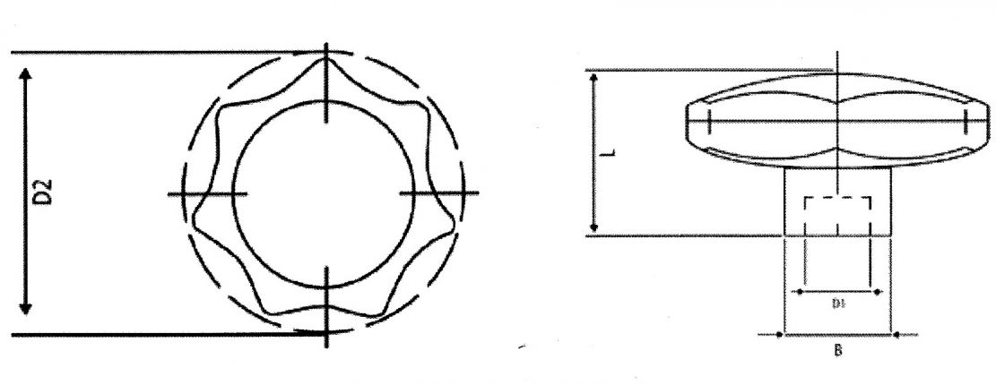 Star grip - 412780.001 - Handles