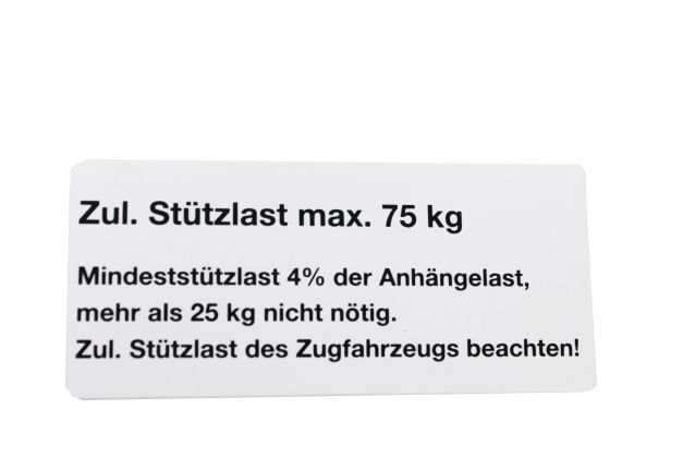 カートレーラー用サポートロードサイン - 404444.001 - サイン
