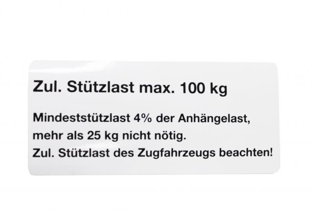 カートレーラー用サポートロードサイン - 404445.001 - 看板