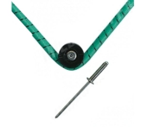 丸ノブ - 402418.001 - ターポリン用ファスナー