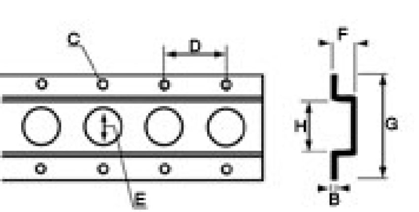 丸穴アンカーチャンネル - 416939.001 - 固定用アンカー