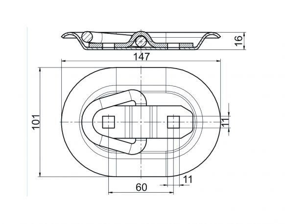 ラッシングショルダー - 401812.001 - ファスニングアンカー