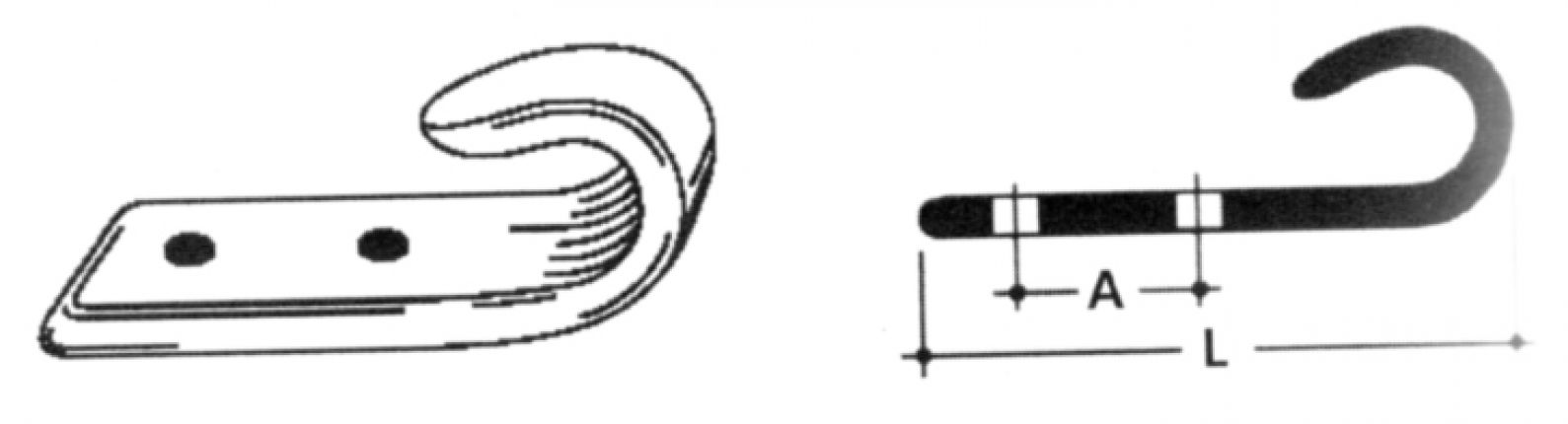 ターポリンフック - 409984.001 - ターポリンおよび付属品