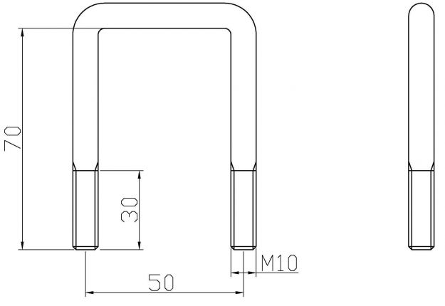ルースラッシングブラケット - 420096.001 - フィキシングアンカー