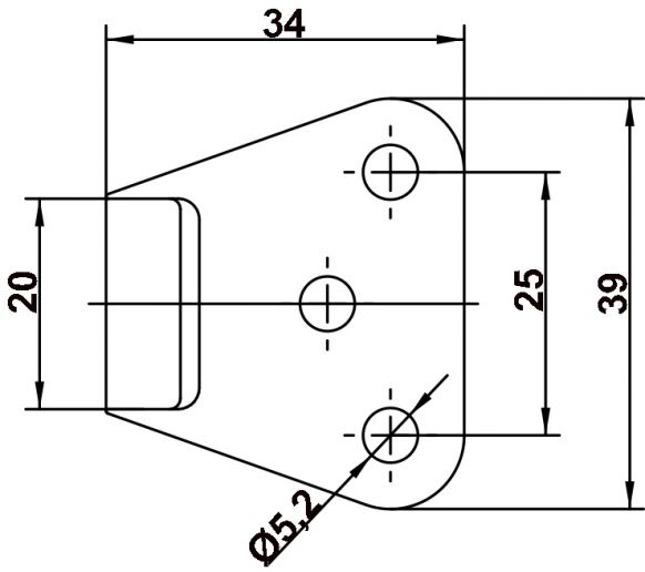 カウンターホルダー - 420874.001 - ロック