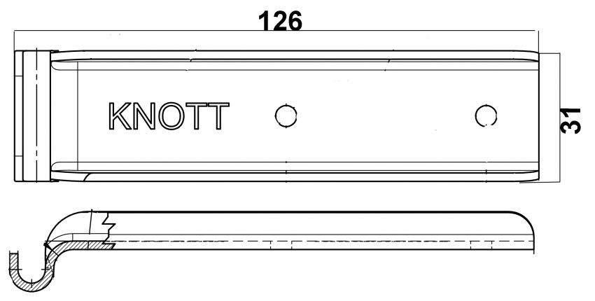 カウンターホルダー - 401971.001 - ロック