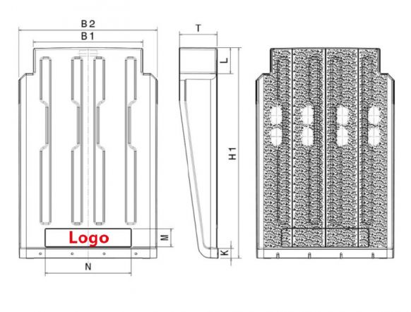 トラック用フェンダーエプロンSG
