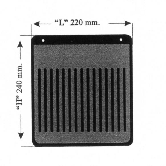 マッドフラップカートレーラー - 400086.084 - マッドフラップ