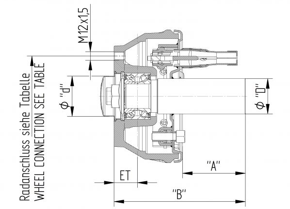 ブレーキスタブ 160x35 - 409190B098 - ブレーキスタブ