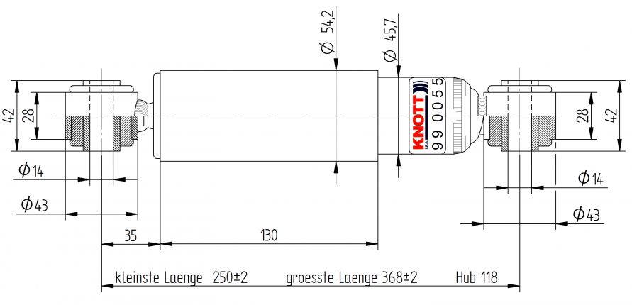 シャシーダンパー「ヘビーデューティー」 - 990055 - シャシーダンパー