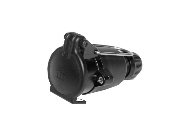 プラグカップリング7極、ねじ接続、1穴グロメット - 405871.001 - 接続エレメント