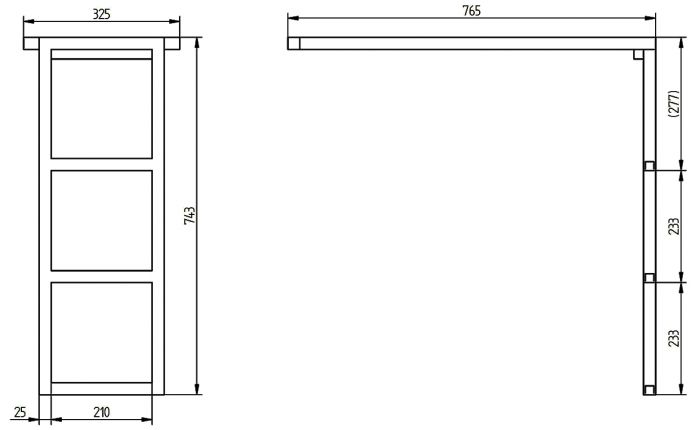 伸縮式階段 - 406560.001 - アクセス補助器具