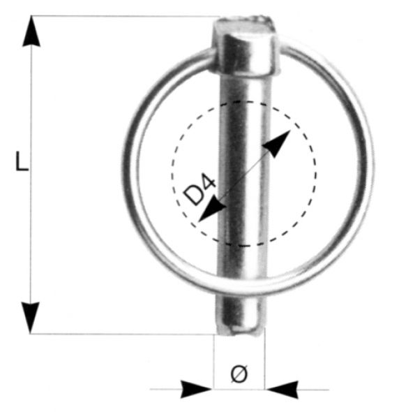 リンチピン - 407807.004 - リンチピン/スプリングコッターピン