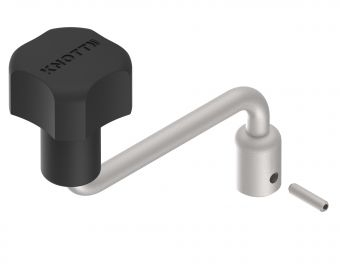 ハンドクランク - 406017.001 - サポートホイールのスペアパーツ